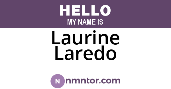 Laurine Laredo
