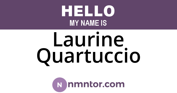 Laurine Quartuccio