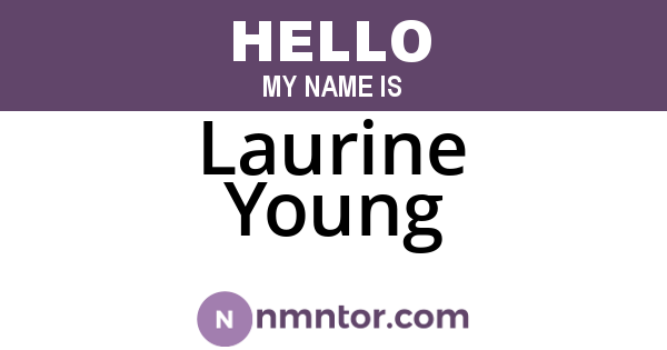 Laurine Young