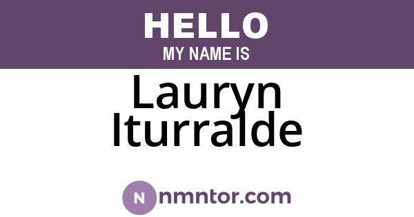 Lauryn Iturralde