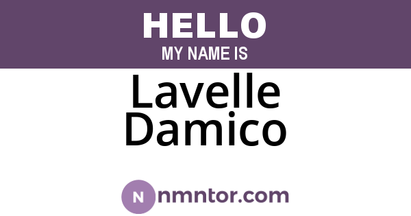 Lavelle Damico