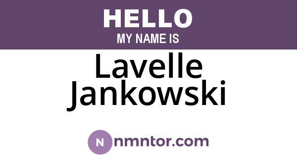 Lavelle Jankowski
