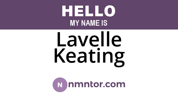 Lavelle Keating