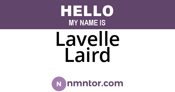 Lavelle Laird