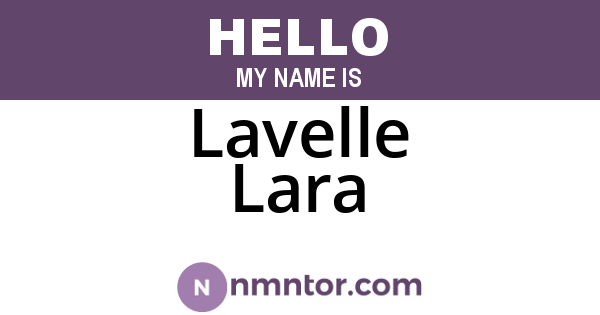 Lavelle Lara