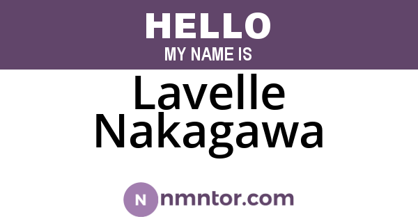Lavelle Nakagawa