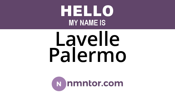 Lavelle Palermo