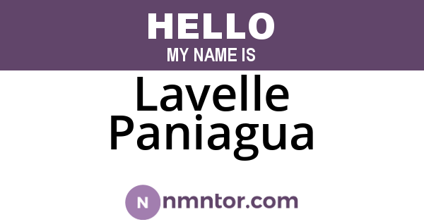 Lavelle Paniagua