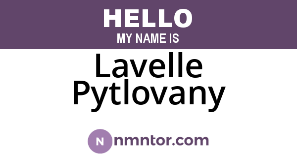 Lavelle Pytlovany