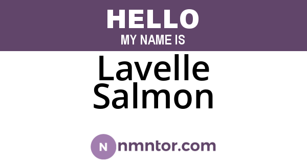 Lavelle Salmon