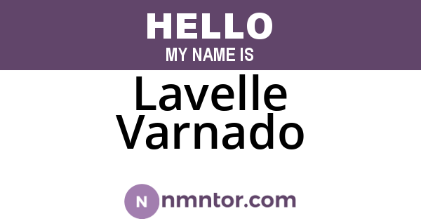 Lavelle Varnado