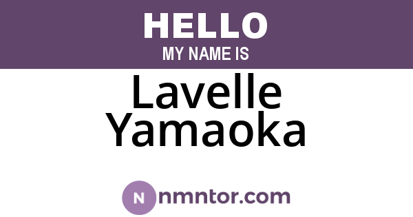Lavelle Yamaoka