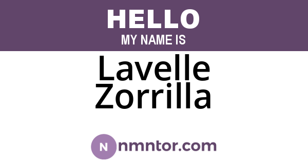 Lavelle Zorrilla