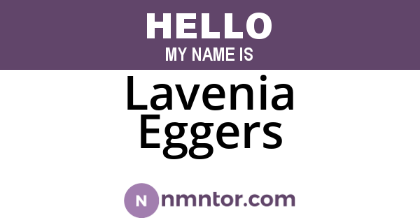 Lavenia Eggers