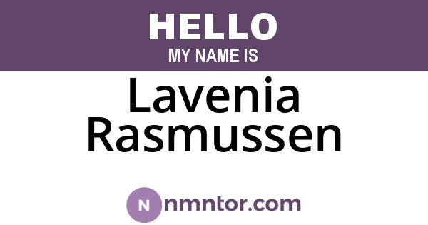 Lavenia Rasmussen