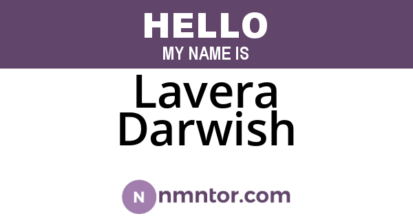Lavera Darwish