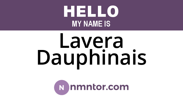 Lavera Dauphinais
