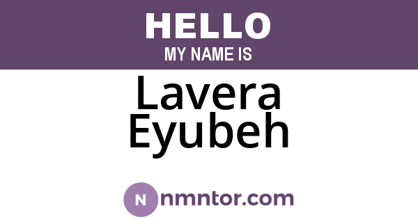 Lavera Eyubeh