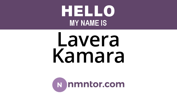 Lavera Kamara
