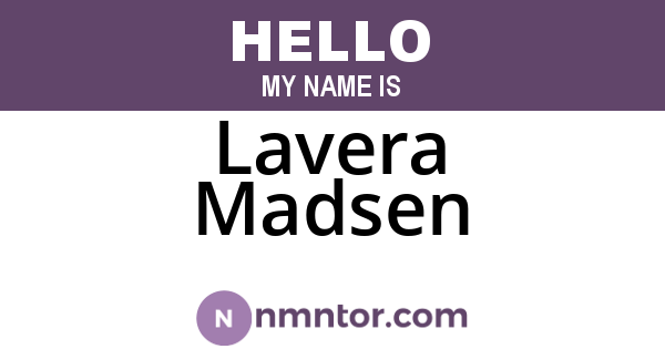 Lavera Madsen