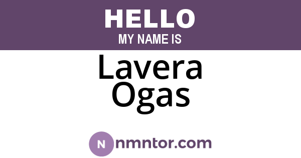 Lavera Ogas