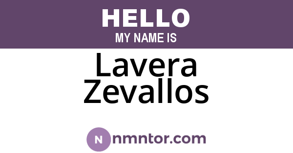 Lavera Zevallos