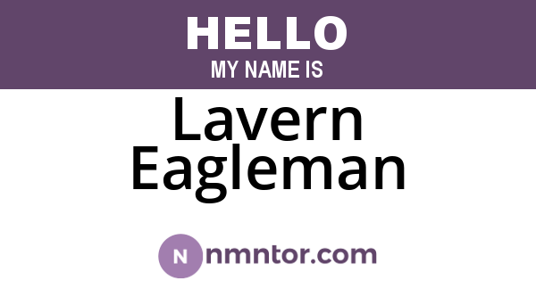 Lavern Eagleman