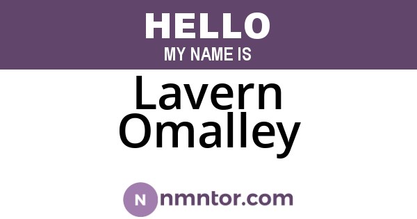 Lavern Omalley