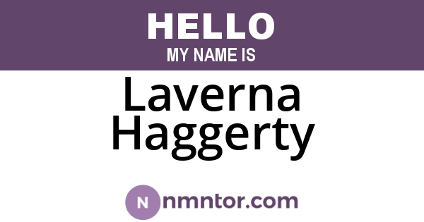Laverna Haggerty