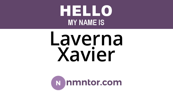 Laverna Xavier