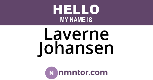 Laverne Johansen