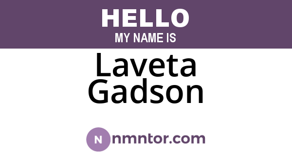 Laveta Gadson