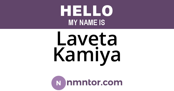 Laveta Kamiya