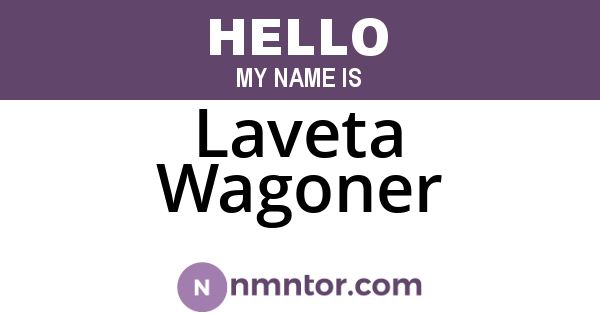 Laveta Wagoner