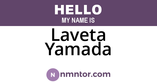 Laveta Yamada