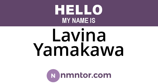 Lavina Yamakawa