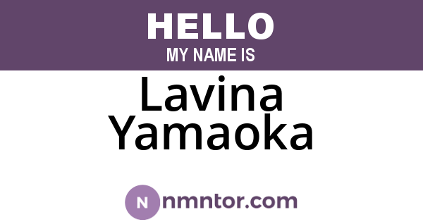 Lavina Yamaoka