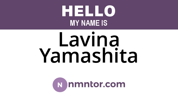 Lavina Yamashita