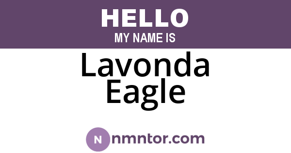 Lavonda Eagle