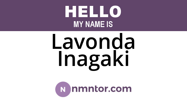 Lavonda Inagaki