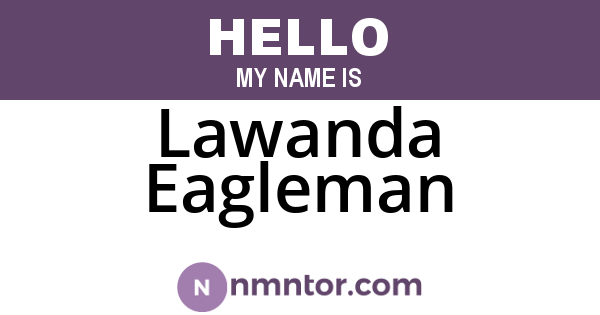 Lawanda Eagleman