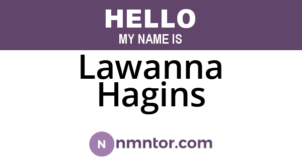 Lawanna Hagins
