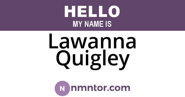 Lawanna Quigley
