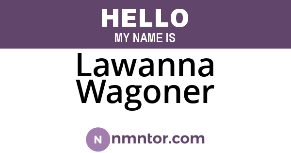 Lawanna Wagoner