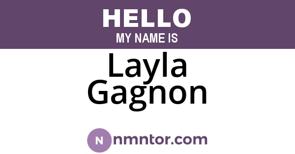 Layla Gagnon