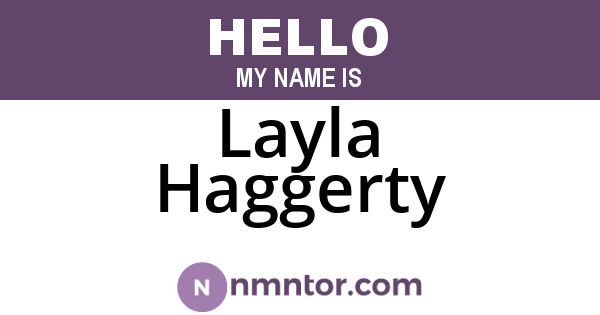 Layla Haggerty