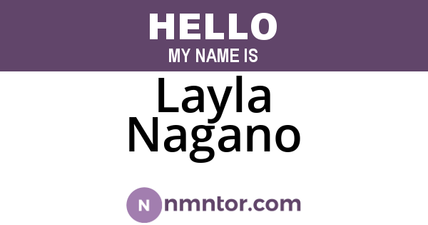 Layla Nagano