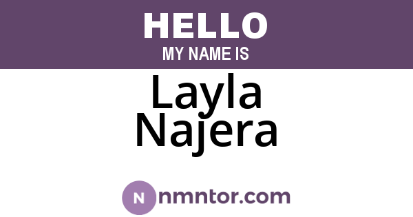 Layla Najera