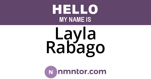 Layla Rabago