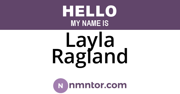 Layla Ragland